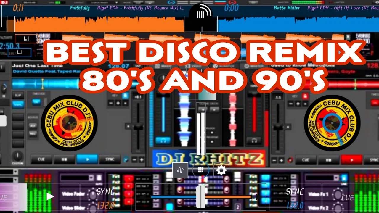 BEST NONSTOP DISCO REMIX 80'S AND 90'S PART 1 / DJ RHITZ RONDERO REMIX