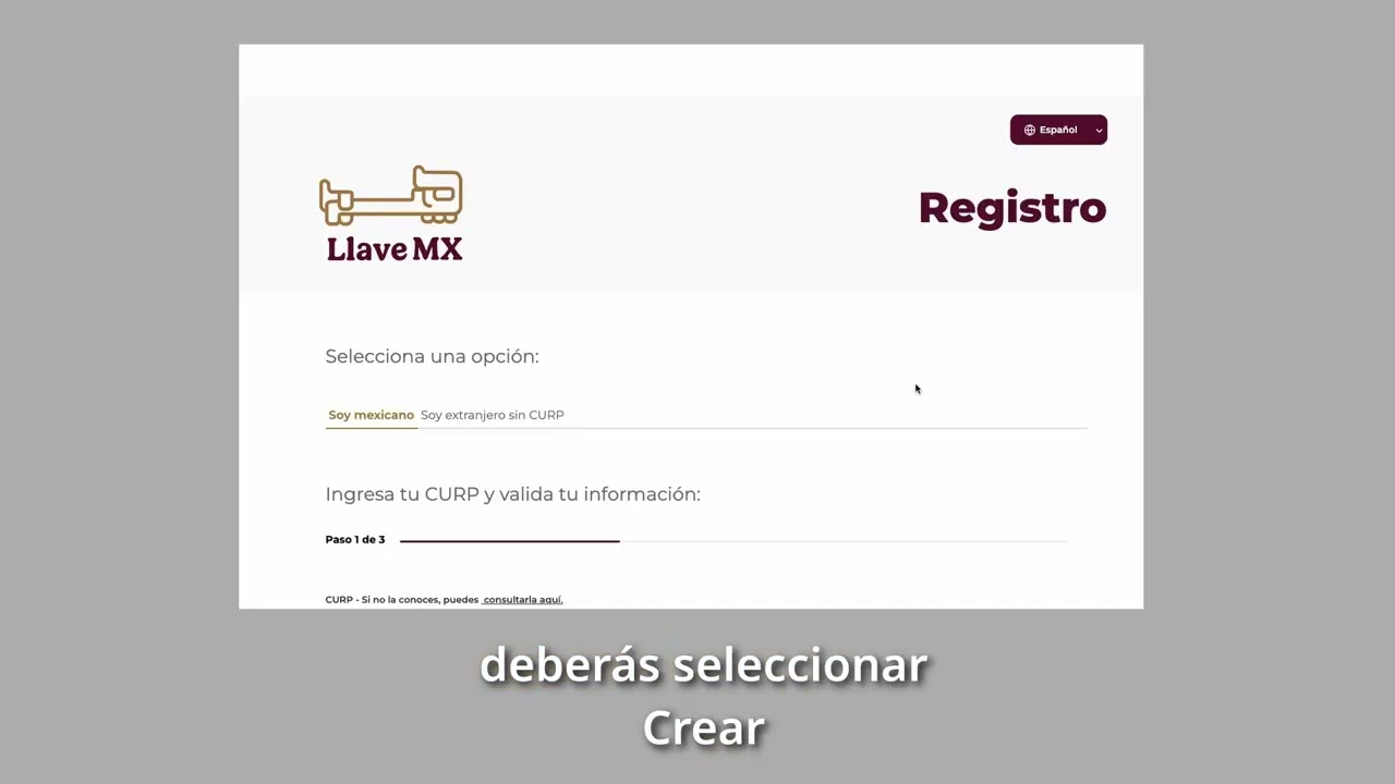 Llave MX versión computadora