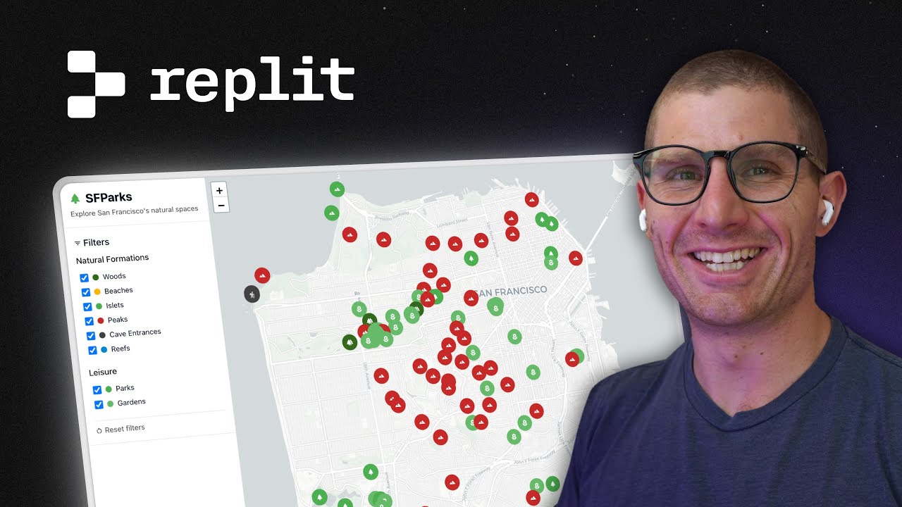 Vibe Coding 101 - Build and deploy an interactive map with Replit