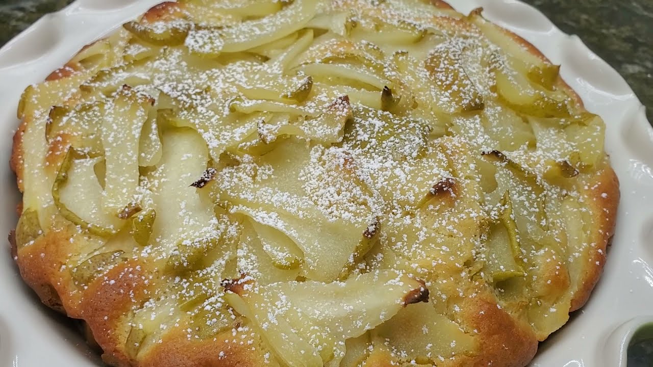 TORTA DE PERA- RECEITA ITALIANA DA MAMA.