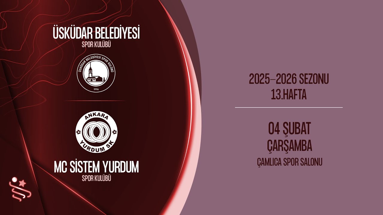 ÜSKÜDAR BLD. SK - MC SİSTEM YURDUM SK | HENTBOL KADINLAR SÜPER LİGİ 13. HAFTA