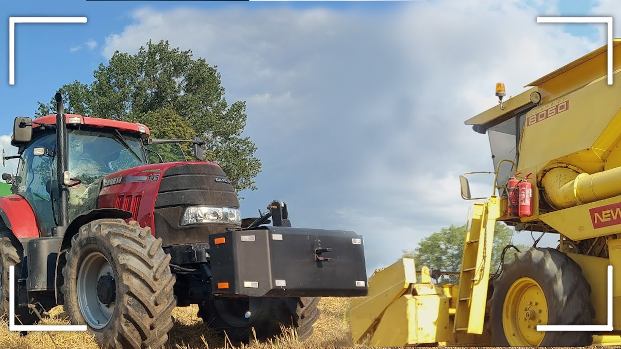 ⬛Żniwa jęczmienia⬛Case Puma & New Holland 8050🔥VIXA🔥Lato 2021⬛