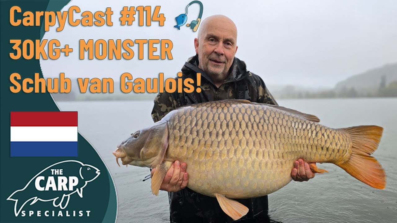 The Carpy Cast - 12-11-2025 - 30kg+ MEGA SCHUBKARPER vanaf Etang des Gaulois en veel uitzettingen!