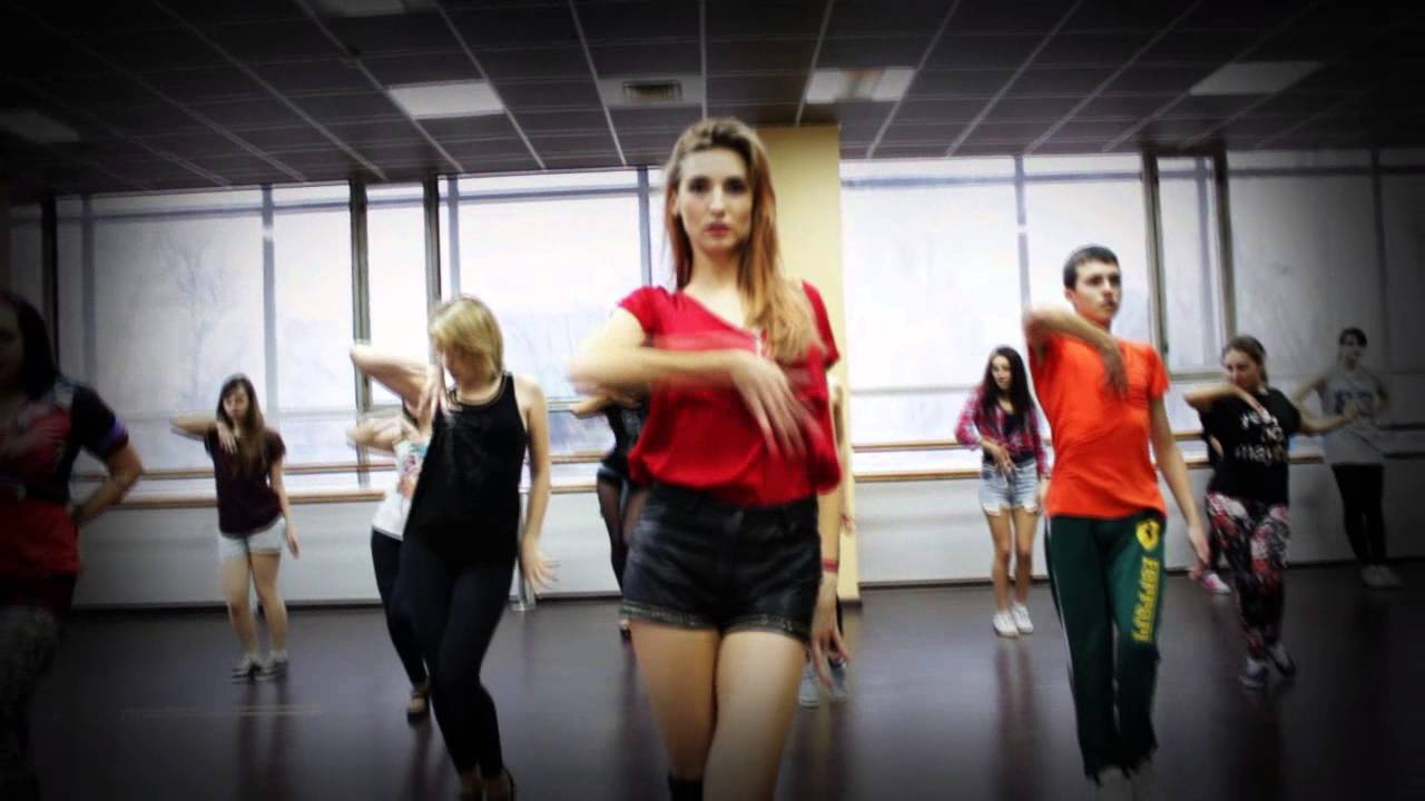 Forward dance studio-Dance cross spring-Jazz-funk heels from Irina Bashuk-Beyonce -- Partition