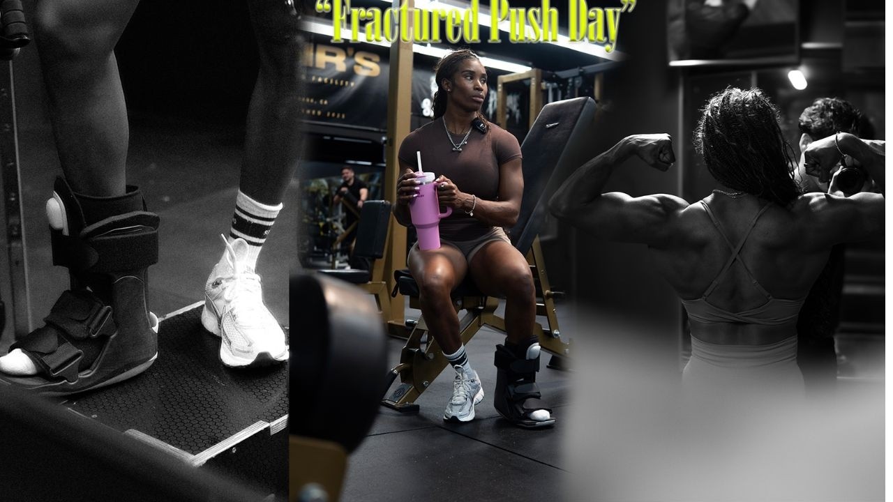 PUSH DAY | fractured bone, words of wisdom