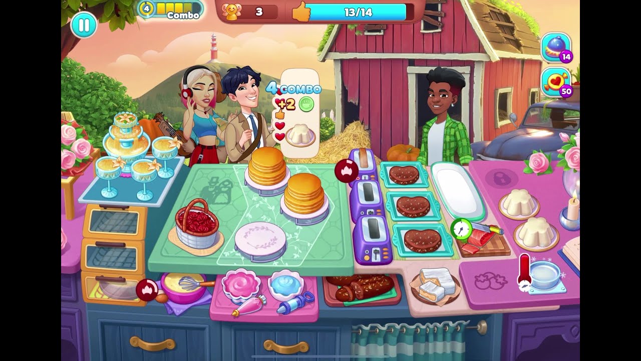 Chef & Friends - 10. Marry Me Levels 342-1, 342-2, 342-3 (No Boosters)