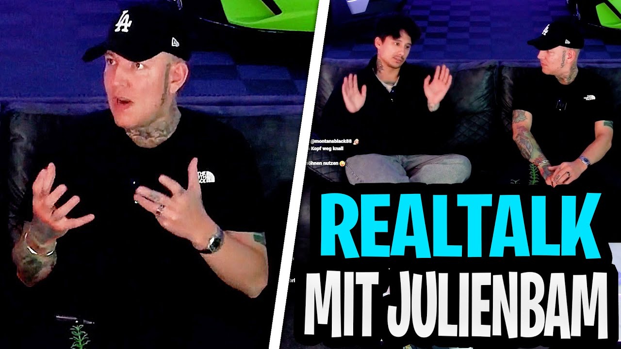 Keine Streams mehr?🤔 Zukunftspläne & alte Zeiten! Couchtalk mit @julienbam | MontanaBlack RealTalk