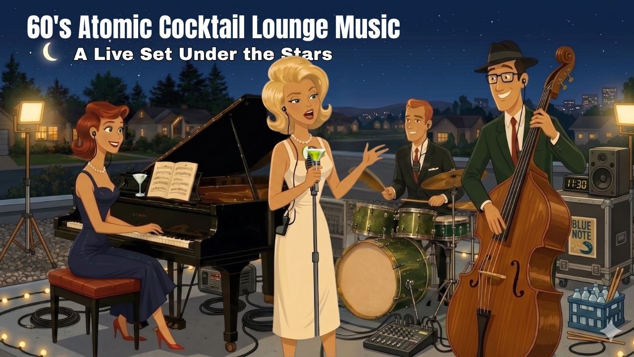 Jazz Lounge Music for Work | 60s Atomic Cocktail Vibes &mdash; A Timeless Night of Pure Elegance