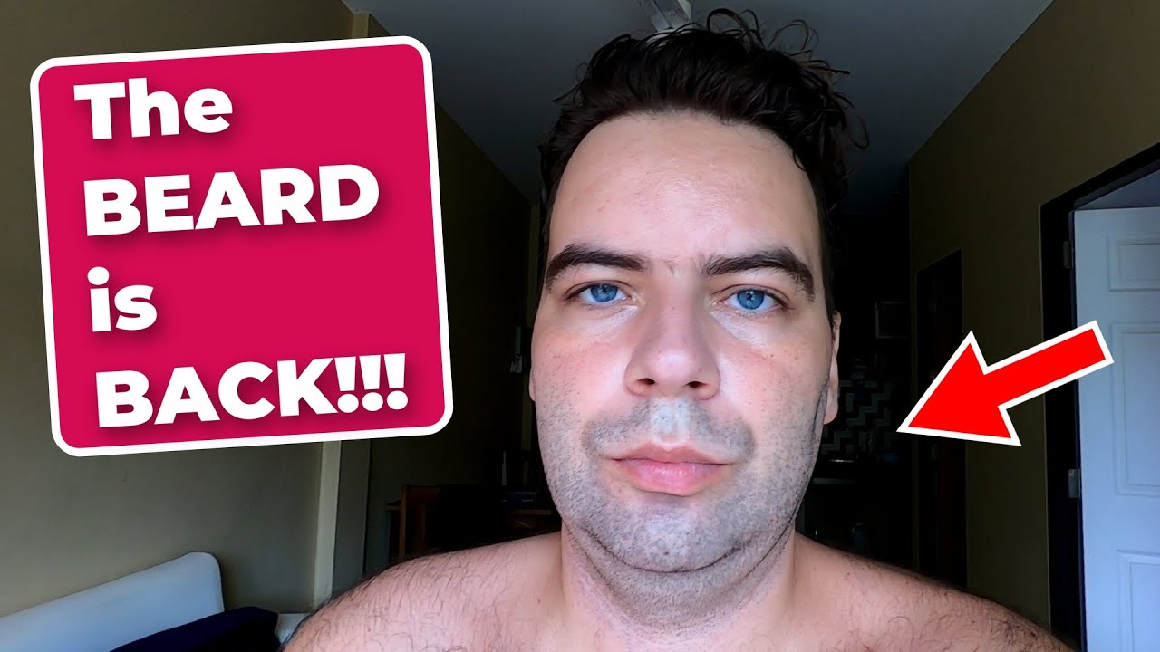 Quick 1 Year BEARD Growth Time Lapse