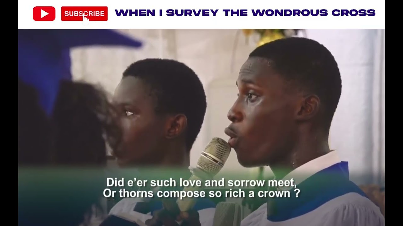 When I survey the wondrous cross | MHB 182