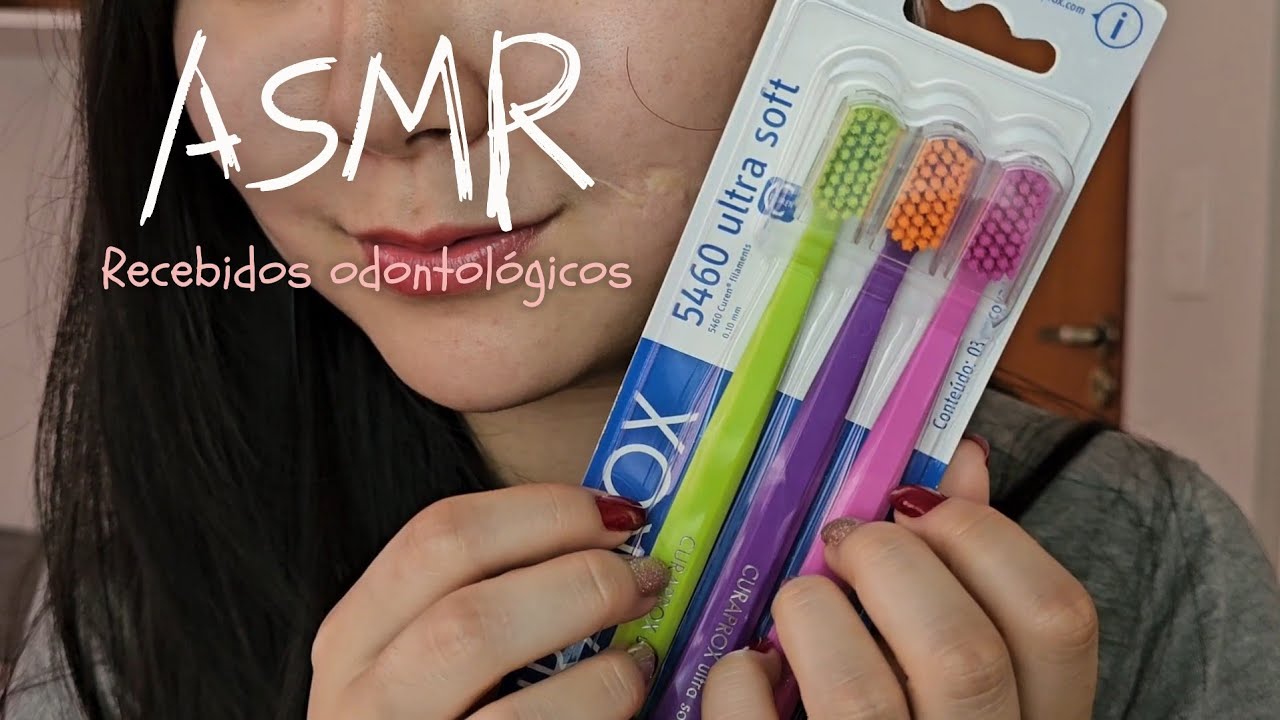 ASMR- RECEBIDOS ODONTOLÓGICOS- VOZ SUAVE 