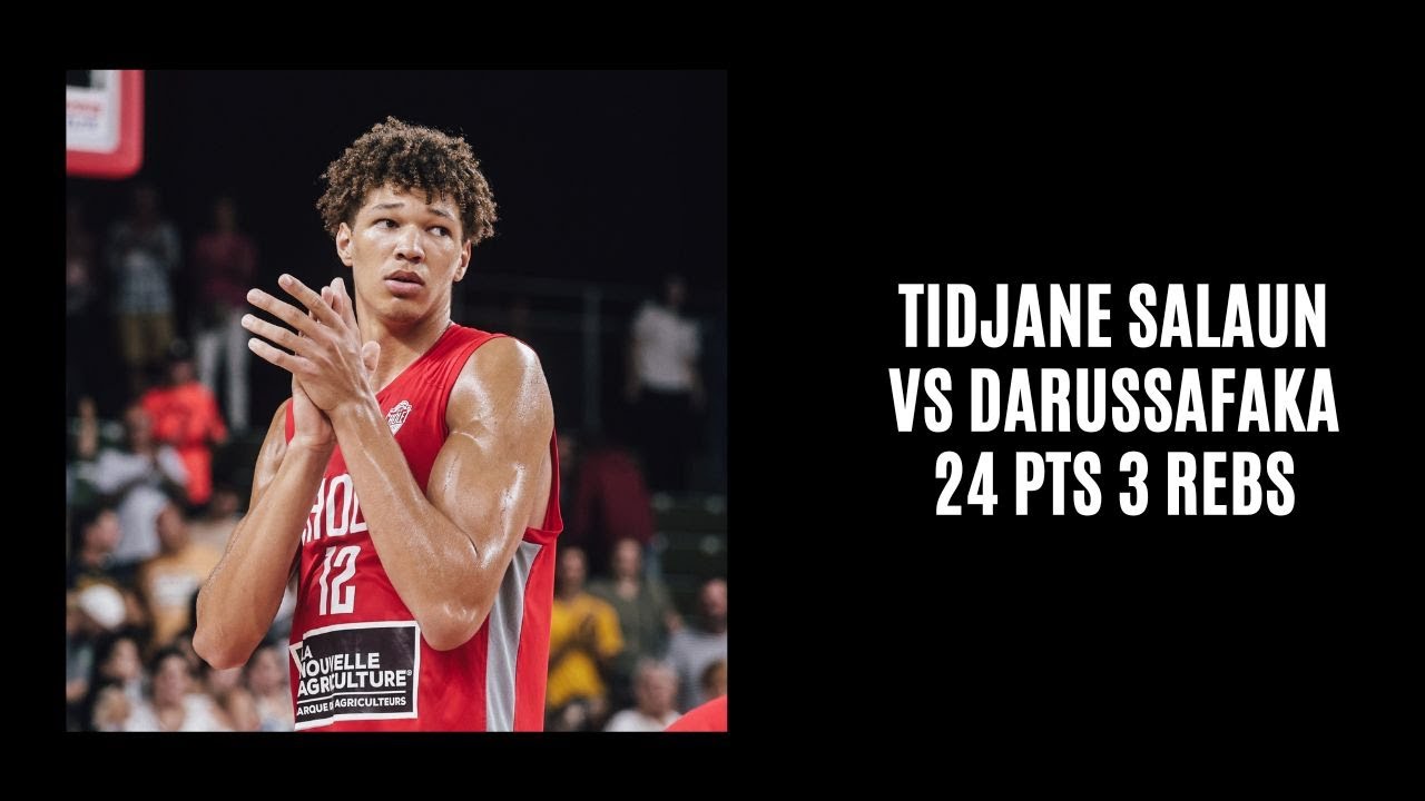 Tidjane Salaun vs Darussafaka (24 PTS 3 REBS) 12/5/23