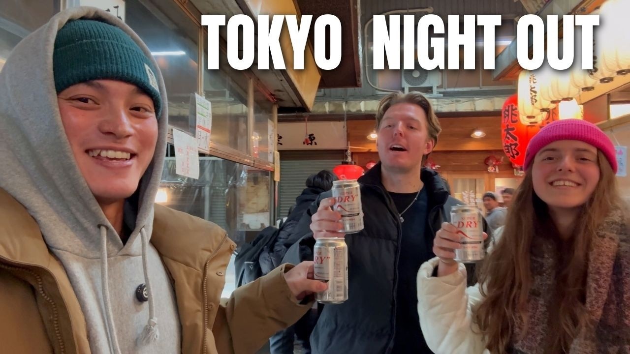 I Took My Friend Where Locals Drink Cheap in Tokyo