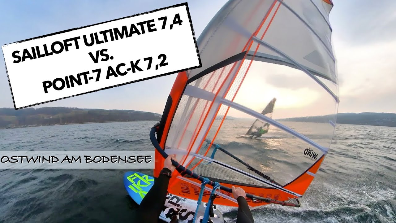 18.03.2022 Bodensee Windsurf - Flikka 127 mit Sailloft Ultimate 7,4