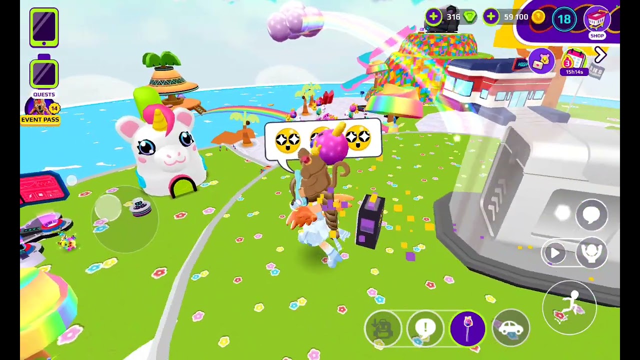 New colourful update pkxd