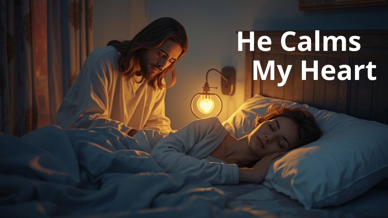 He Calms My Heart | Psalm 23 Peaceful Worship Music for Deep Sleep✨