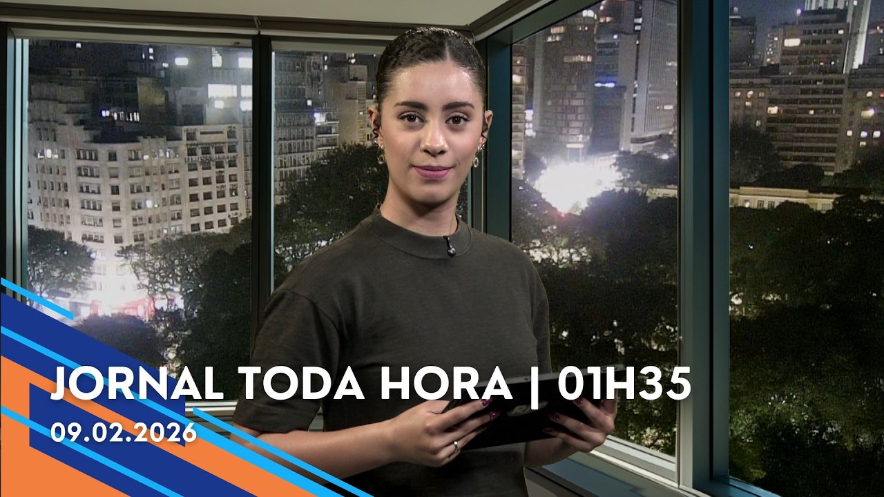 Jornal Toda Hora | 01H35 | Segunda-feira (09/Fev/2026)