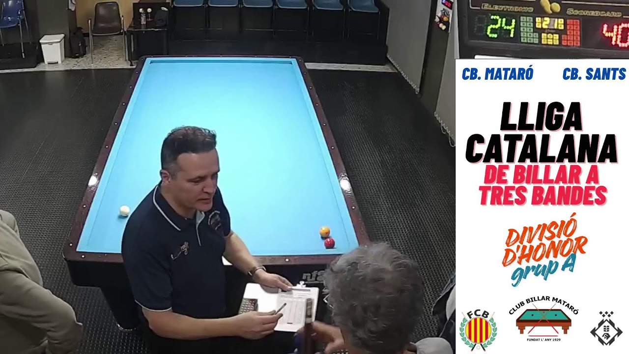Lliga Catalana 3 Bandes Divisió D' honor Grup A Jornada 11 C.B Mataró A  VS  C.B Sants A