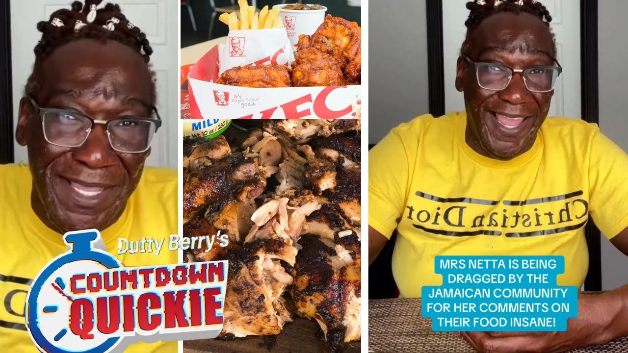 Ms Netta Blasted Online For Calling Jamaican Food 