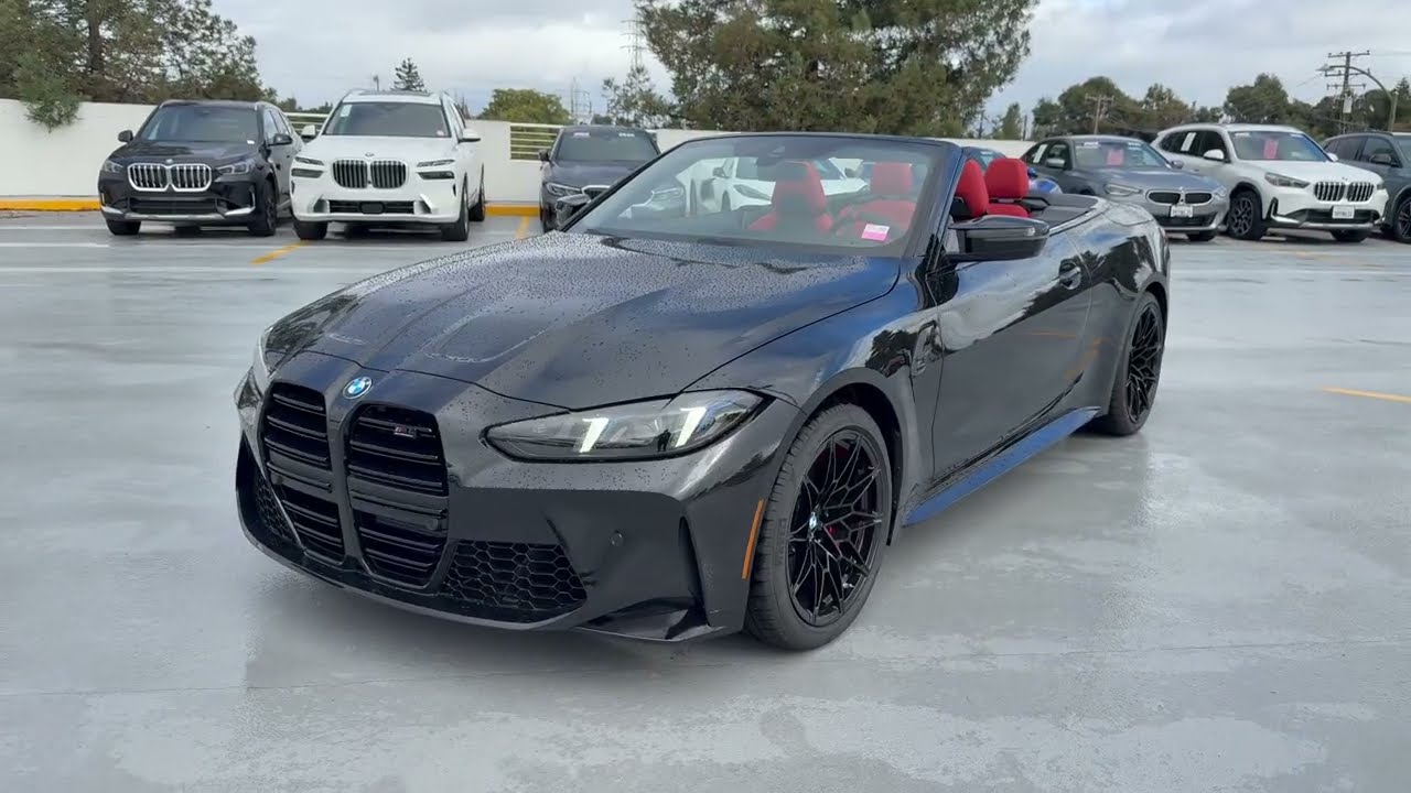 Представляем кабриолет M4 Competition xDrive 2026 года в цвете «Черный сапфир» | 4K