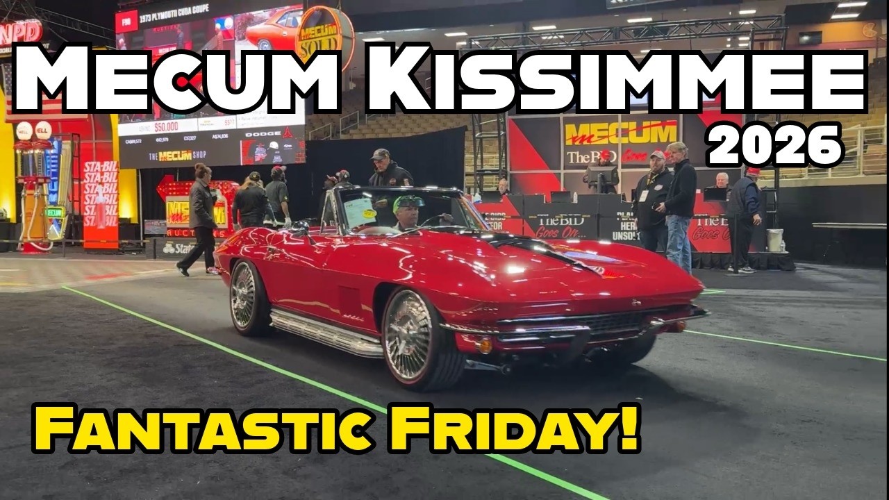 Аукцион Mecum в Киссимми, 2026 год. Фантастическая пятница! Следите за качеством и ростом цен!