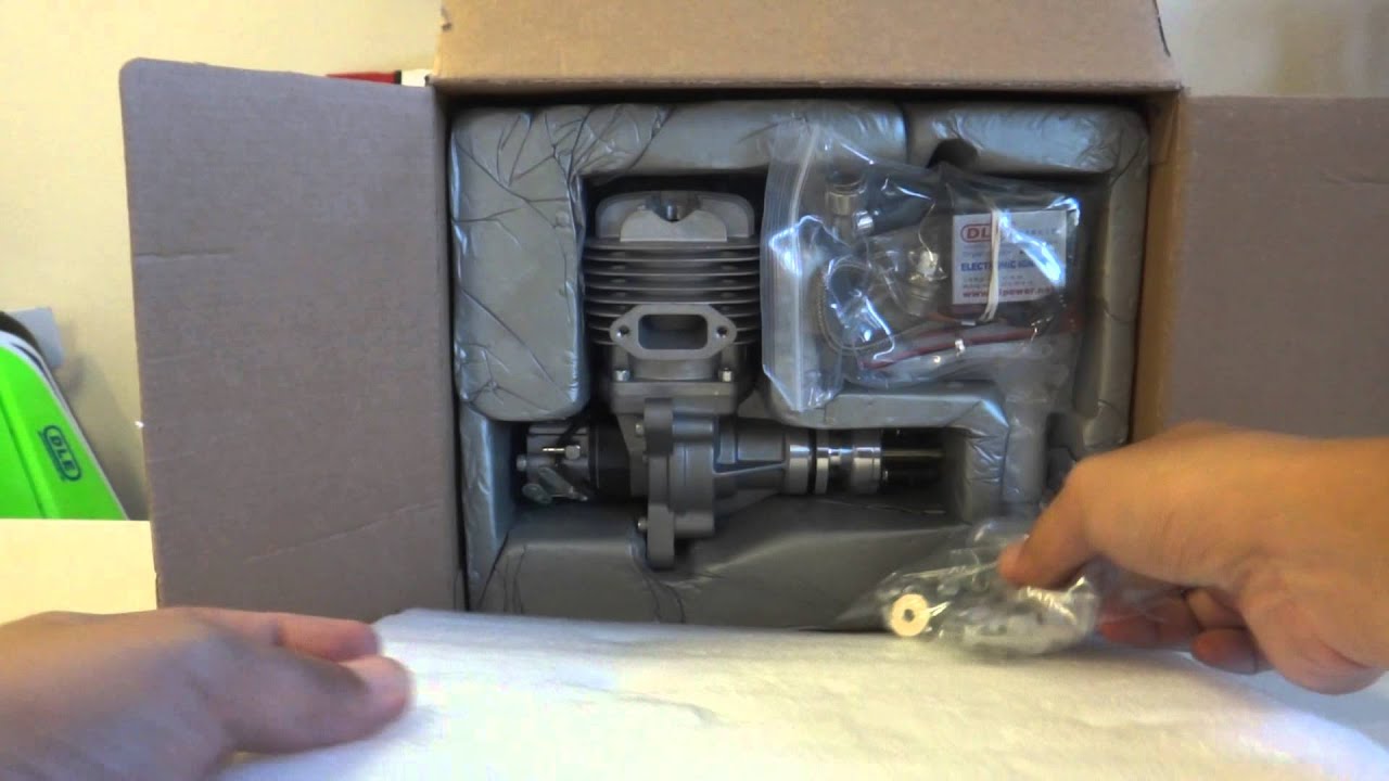 DLE 61cc unboxing
