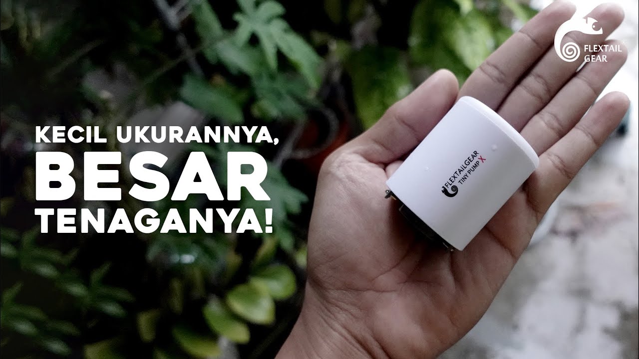 PENDAKI WAJIB PUNYA! Pompa mini 3-in-1 Flextailgear Tiny Pump X | GEAR REVIEW