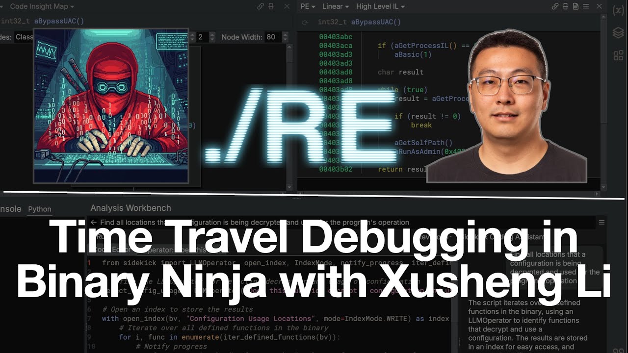 Time Travel Debugging in Binary Ninja with Xusheng Li