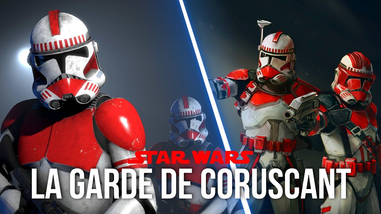 La GARDE de CORUSCANT | La police MILITAIRE de la REPUBLIQUE GALACTIQUE | CANON