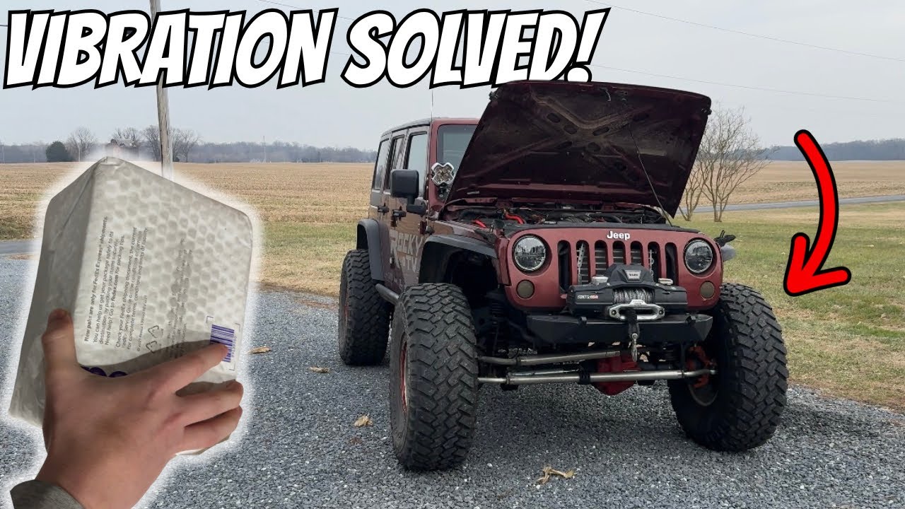 I Replaced EVERYTHING… This Is What Finally Fixed My Jeep Vibration