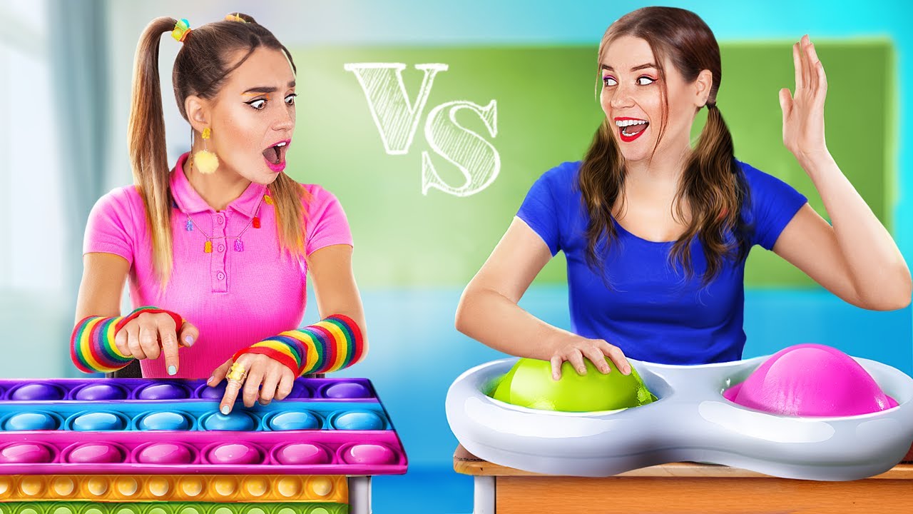 ポップイット vs シンプルディンプル カレッジ！