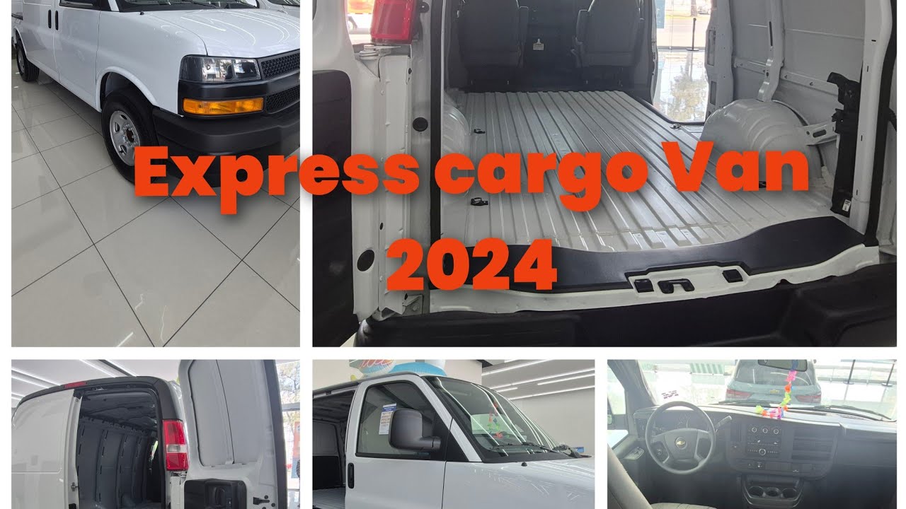 Chevrolet Express cargo van 2024 única disponible, explicación a detalle, bono extra en tu compra.