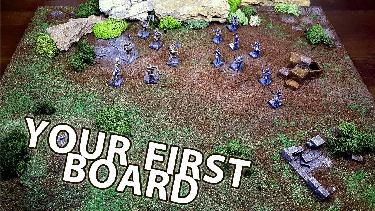 How to Build Your First Wargaming Board for Kill Team and Warcry