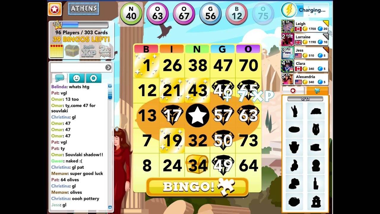 Bingo Blitz: SOUVLAKI WIN(ATHENS)