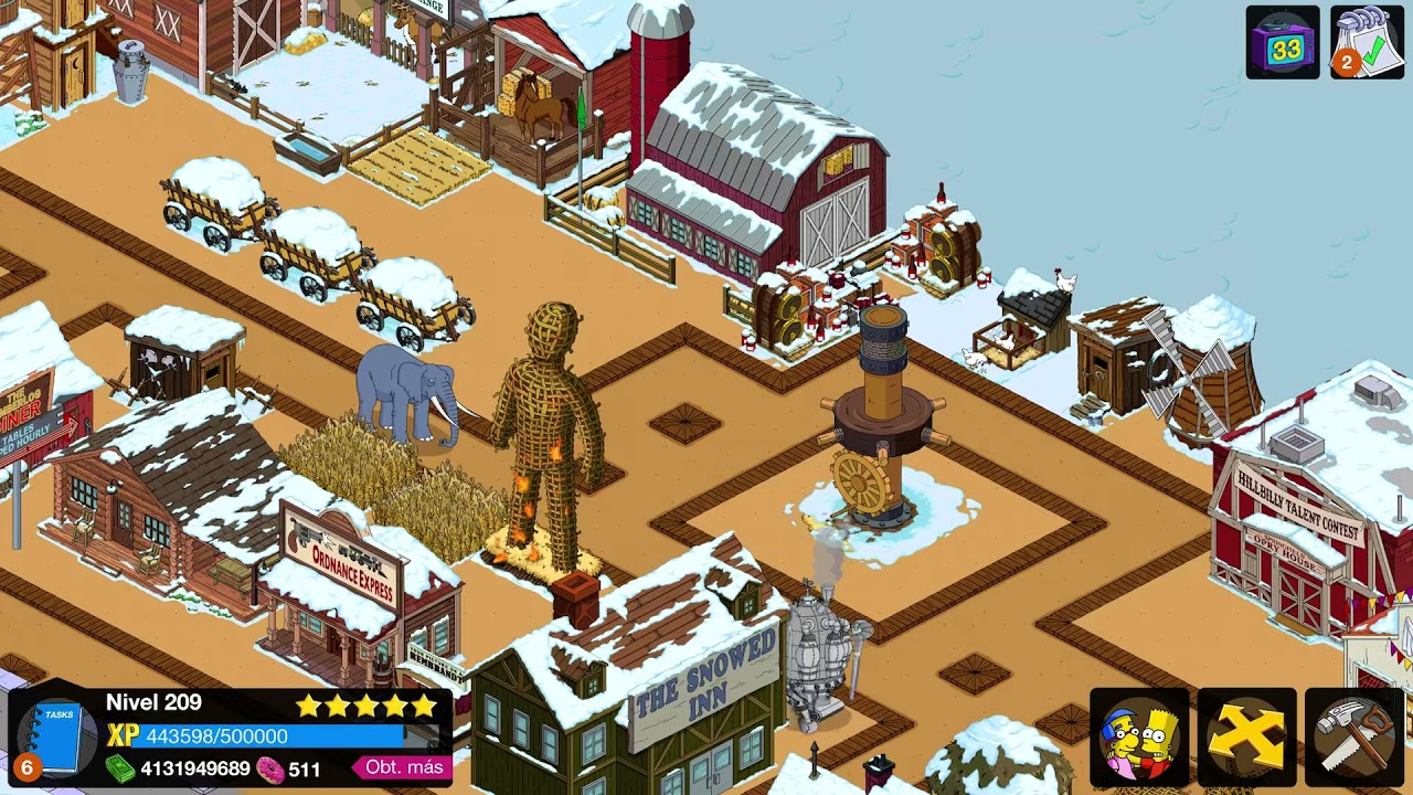 The best Springfield the Simpsons tapped out 2022  (part 3)/ El mejor Springfield del mundo 2022
