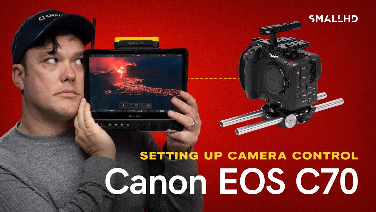 Как настроить управление камерой для Canon C70
