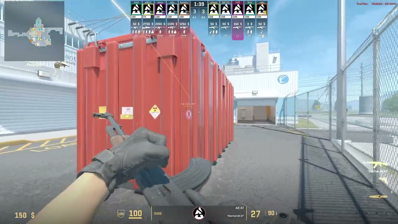 EliGE | 9-9 | T Outside on Nuke (1.1) vs Falcons @ BLAST Bounty 2026 Season 1 Finals