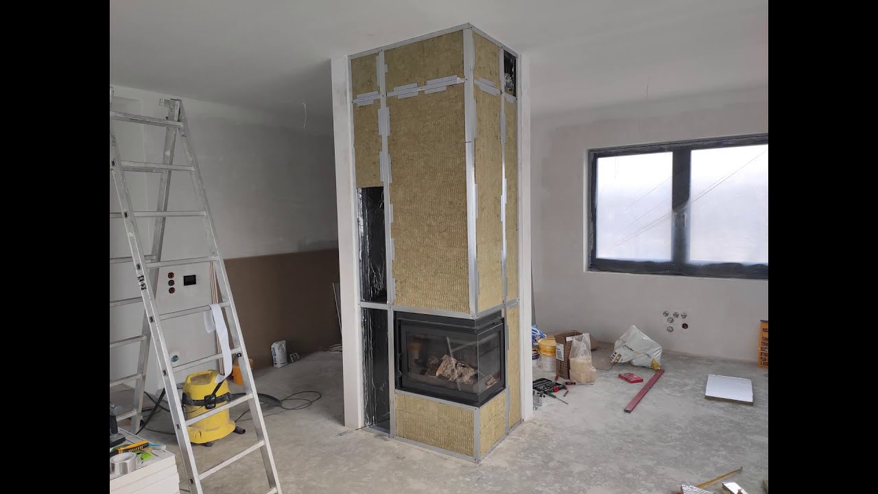 Budowa / Zabudowa Kominek Rogowy Narożny - Krok po Kroku | Fireplace Construction - Step by Step