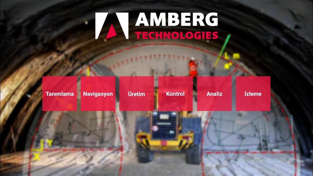 Amberg Technologies T&uuml;nel &Ouml;l&ccedil;me Sistemleri