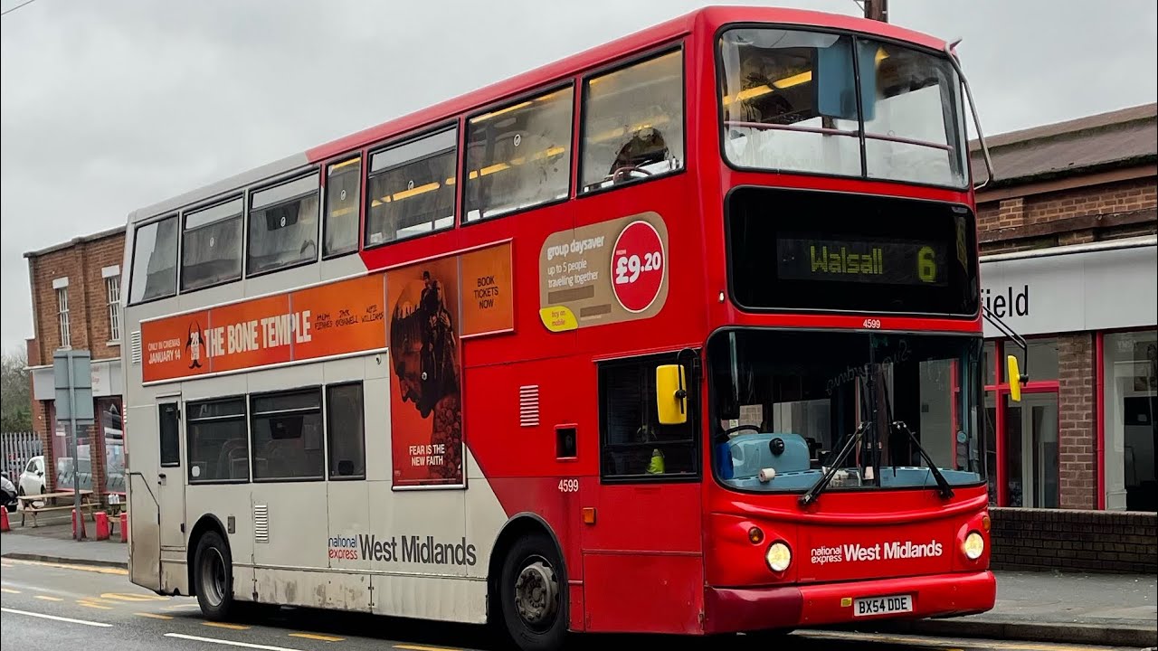 Last day.. NXWM 4599 BX54 DDE. Alexander Dennis TransBus Trident 2 ALX400. Route 6 