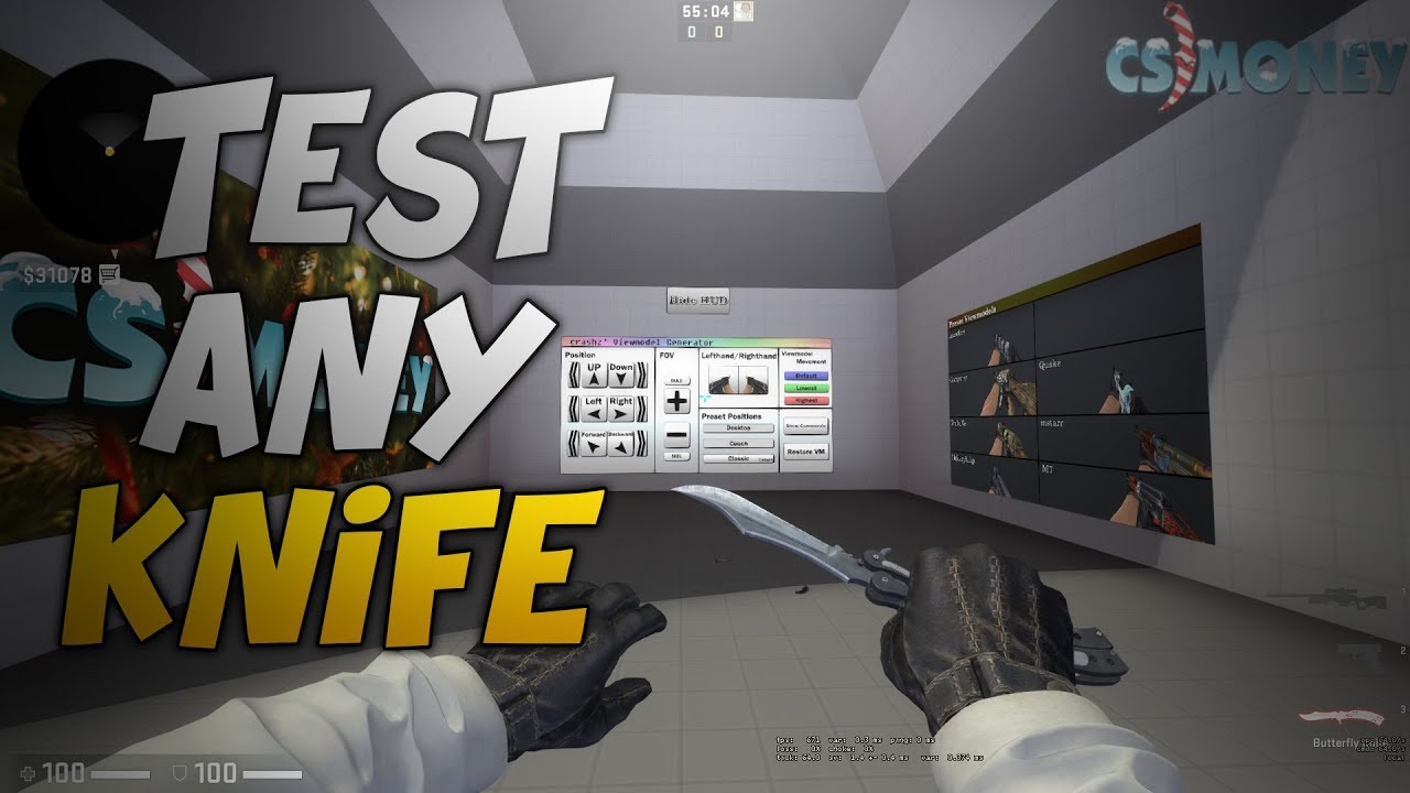 🔧 How to TEST any knife in CS:GO 🔴 Using Console 🔧(LEGIT)