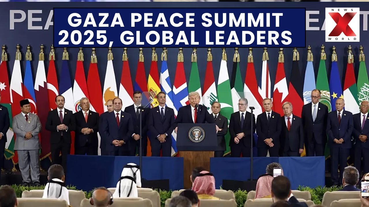 Gaza Peace Summit 2025: Israel Hamas Hostage Exchange Precedes Summit Discussions | NewsX World