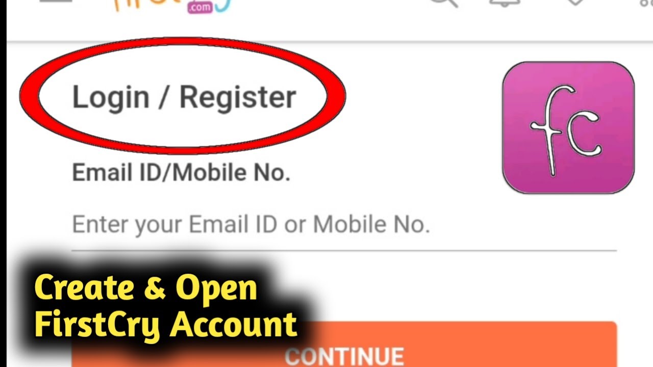 How to Create/Open First Cry Account 2022