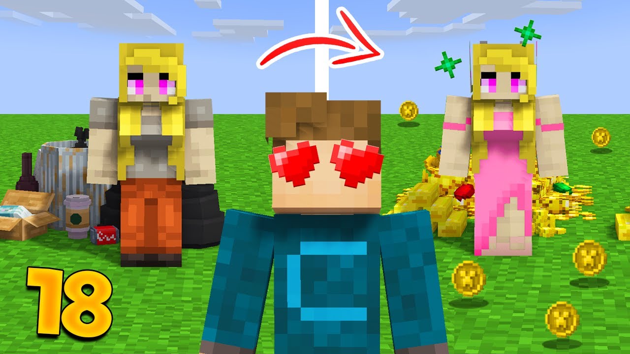 FIZ A MENDIGA virar PRINCESA e me apaixonei 😍/ FAZENDINHA AUTOMÁTICA #18