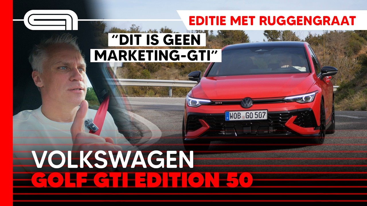 50 jaar GTI samengevat in &eacute;&eacute;n krankzinnige Golf