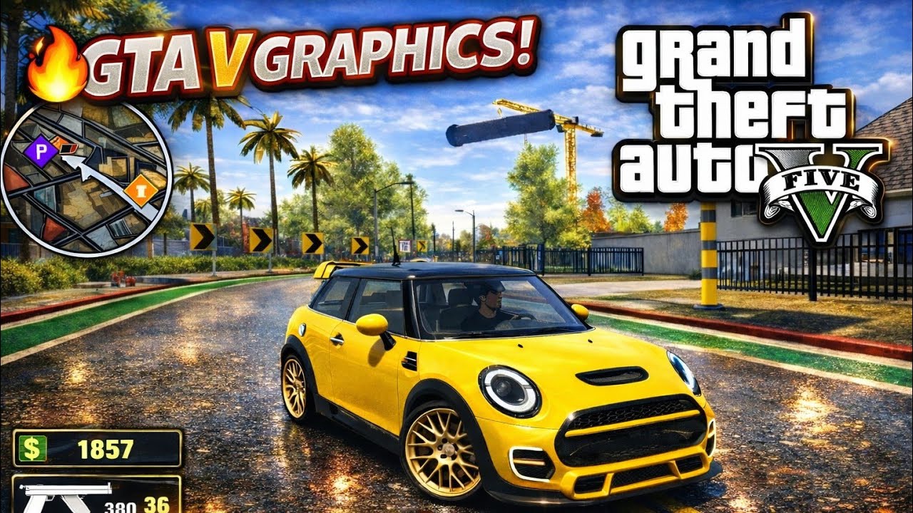 GTA 5-Like Graphics?! 😲 Realistic Open World Driving Gameplay 🔥 