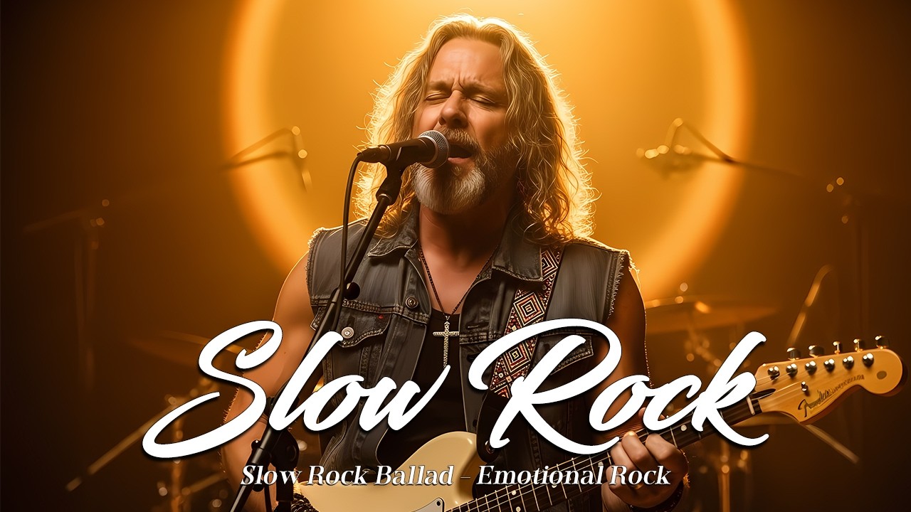 🎸 Slow Rock & Classic Rock Ballads Collection | The Most Emotional Rock Love Songs Ever🔥