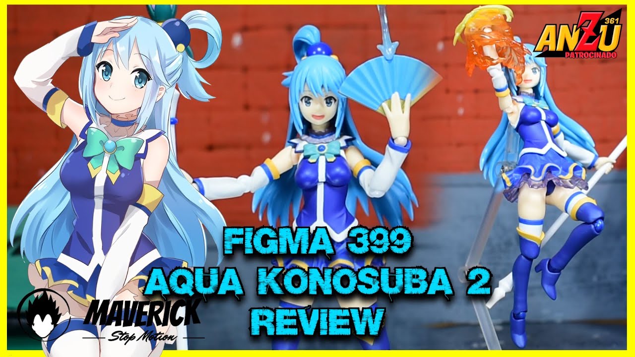 EL TESORO DE ANZU || LA DIOSA INUTIL AQUA ESTA AQUI! 🤩|| UNBOXING | FIGMA 399  KONOSUBA | EN ESPAÑOL