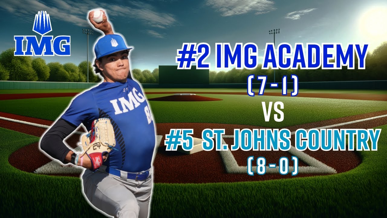Nationally Ranked High School Teams Battle #baseball IMG Academy