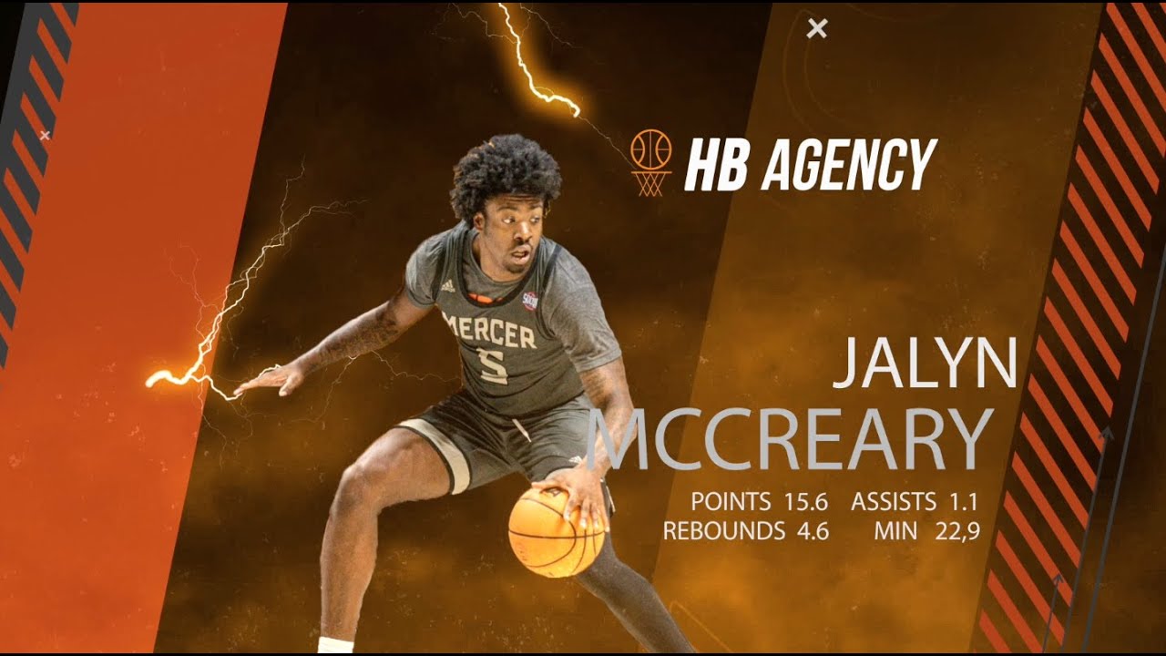 Jalyn McCreary - Mercer Bears, season highlights 2023/2024